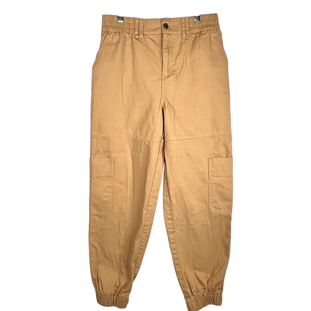 Forever 21 Tan Cargo Jogger Pants Small